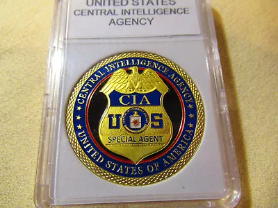 Central Intelligence Agency (CIA) Shield Challenge Coin • $22.45