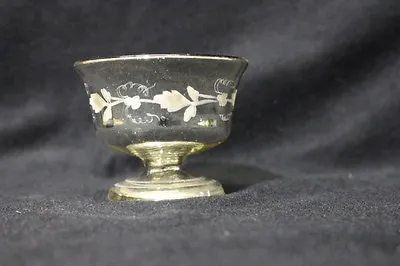 Small 19th Century Mercury Glass Compote W/Gold Interior Wash • $69.99