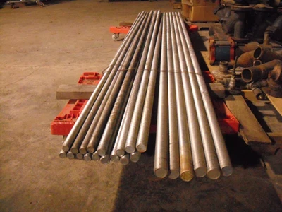 $1000 • Buy Zinc All-Thread Threaded Rod.6 1-1/2 , 3 1-1/4 , 6 1-1/8 , 8 1 . All 10' Long.