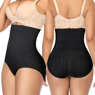 Women Magic High Waist Slimming Knickers Briefs Firm Tummy Control Underwear • £4.79