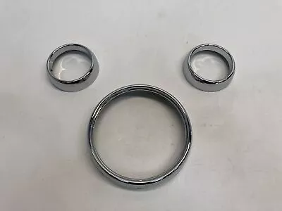 Mini Cooper Dash Trim Ring Set Chrome 02-08 R50 R52 R53 425 • $69.89