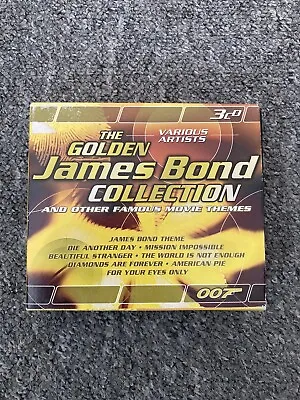 The Golden James Bond Collection CDs. • £5.20