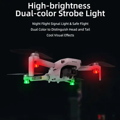 $23.13 • Buy 4Pcs/Set For DJI Mavic Mini Air 2 Pro Drone Night Flight Accessories LED Light