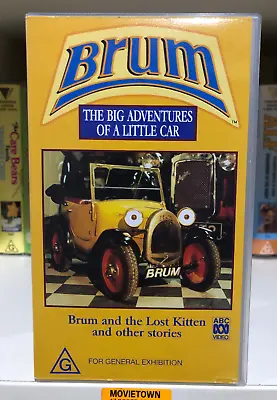 BRUM - BRUM AND THE LOST KITTEN And OTHER STORIES - VHS • $79.95