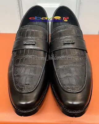 Men's Shoes Genuine Crocodile/Alligator Skin/Leather Handmade • $505.74