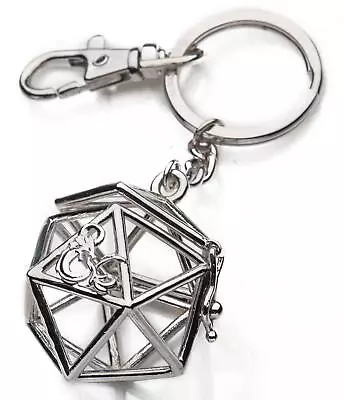 Dungeons & Dragons Magnetic Cage Dice Holder Keychain • $15.99