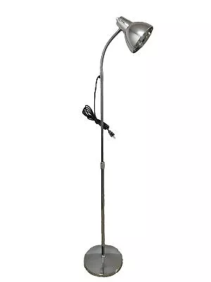 GRAFCO Gooseneck Standing Light Chrome-Plated Base Exam Lamp 3 Wire Safety Lock • $147.99