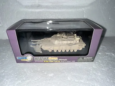 Dragon Models 1:72 Scale M1A1HA Abrams W/Mine Plough USMC 1996 #60018 • $45