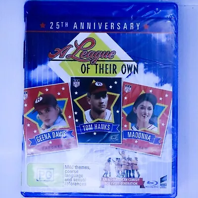 NEW A League Of Their Own (Blu-ray 1992) Tom Hanks Geena Davis - Comedy Sport • £10.54