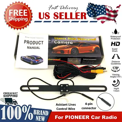 Rear View Camera Backup License Plate Night Vision For Pioneer SPH - Series • $39.90