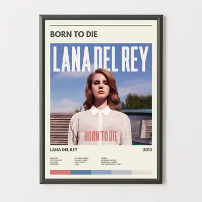 Lana Del Rey Born To Die Album Poster • £4.99