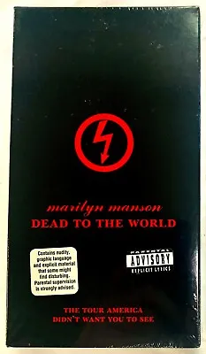 Marilyn Manson: Dead To The World (VHS1998) Advisory-Explicit Lyrics RARE NEW  • $34.95