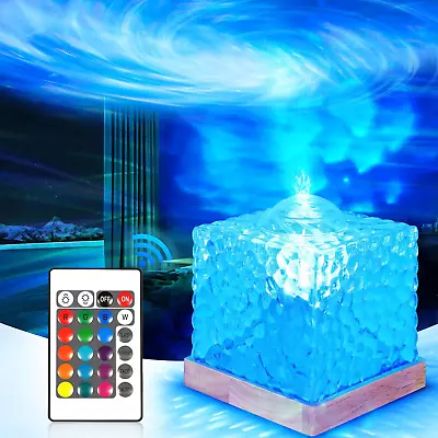 Ocean Wave Projector 16 Colors Aurora Lamp Northern Lights Lamp Mood Lighting  • $33.55