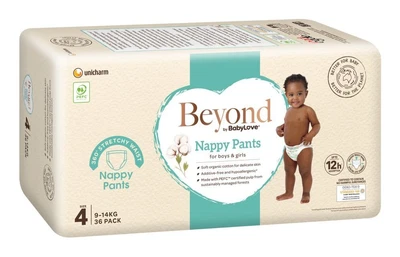 $27.49 • Buy Beyond By Babylove Nappy Pants Toddler 4 36Pk