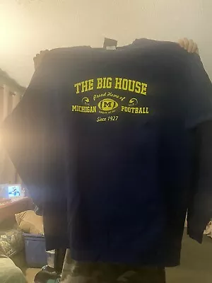 Michigan Wolverines Xxl By Big House Xxl Sweatshirt • $36