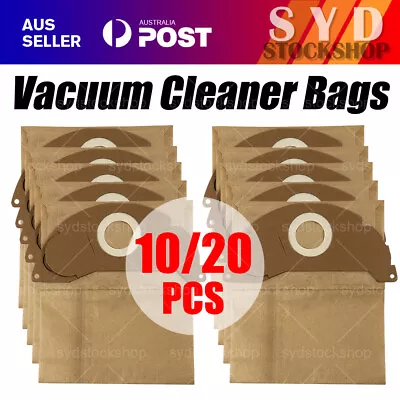 20X Vacuum Cleaner Dust Bags For Karcher 6.904-322.0 MV2 WD2 WD2.200 A2004 A2054 • $16.09