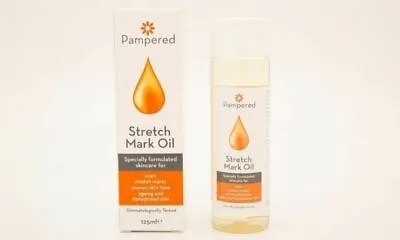 £5 • Buy Pampered Stretch Mark Oil - 125ml