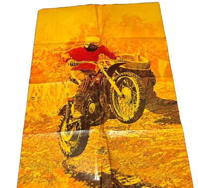 Scholastic Magazines Vintage Dirtbike Poster PG-495 • $19.87