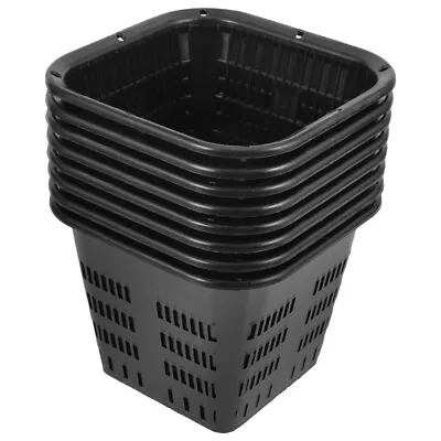  8 Pcs Garden Containers Net Pots For Hydroponics Planting Basket • $21.58