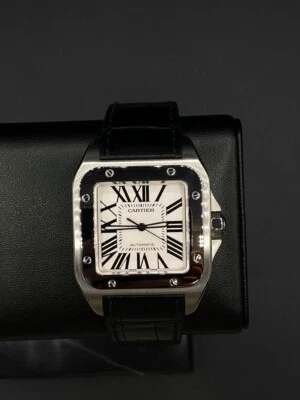 £4150 • Buy Cartier Santos 100 Xl 2656 Box & Papers 12-month Warranty 2013