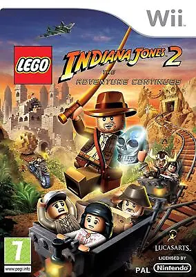 £16 • Buy Lego Indiana Jones 2 The Adventure Continues Wii NEW And Sealed