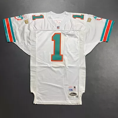 Don Shula Vintage Wilson Pro Line Dolphins Authentic Jersey Size 44 L - Marino • $250.75