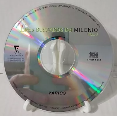 Los Mas Buscados Del Milenio Vol 2 By Various (CD Disc Only) • $2.97