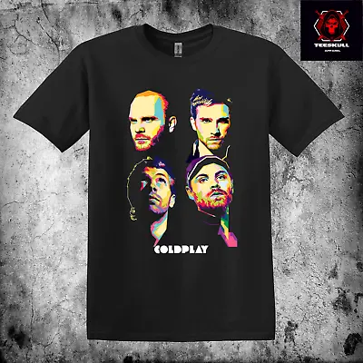 Coldplay Pop Rock Band Tee Heavy Cotton Unisex Quality T-SHIRT S-3XL 🤘 • $38