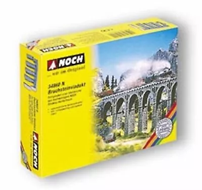 Noch 34860 Quarry Stone Viaduct N Scale Model Kit • $112.10