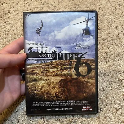 On The Pipe 6 Pack It Up DVD Powerband Films FOX Motocross Metal Mulisha • $17.33