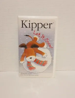 Kipper - Let It Snow (VHS 2002) Clamshell Christmas Kids Cartoon • $8