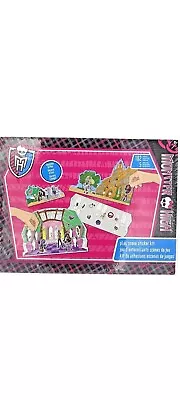 MONSTER HIGH Play Scene Sticker Kit Mattel BRAND NEW SEALED • $15