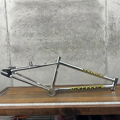 Mongoose Motivator BMX Frame Chrome Steel 20  Old School 20 In Race Posts • $119.99