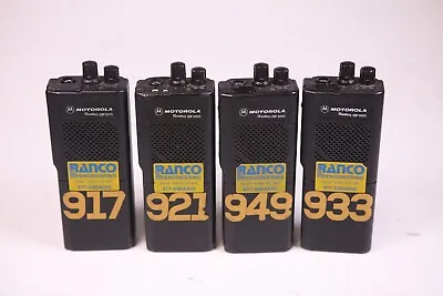 Lot Of 4 Motorola GP300 Two Way Radio No Batteries • $95.99