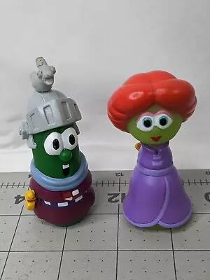 Veggie Tales Duke And Petunia Figure Lot • $17.95