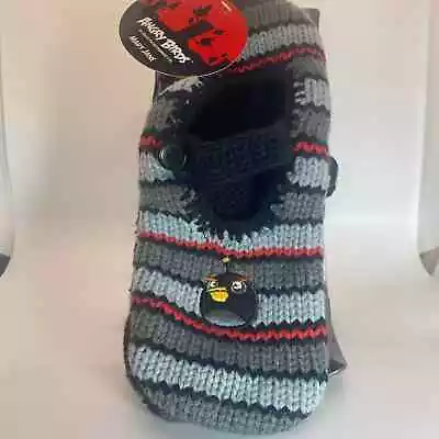 Angry Birds Mary Jane Slipper Socks With Grippers NWT Sock Womens Sz 9-11 • $12