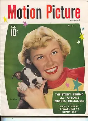MAG: Motion Picture-Doris Day-Monty Clift-Jimmy Stewart-Vic Mature-March-1950 • $84