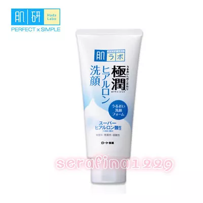 Japan ROHTO HadaLabo Gokujyun Hyaluronic Face Wash Foam (100g) ~w/Gift~US Seller • $15.50