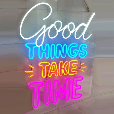 $20 • Buy Custom Neon Sign LED Neon Light For Bar Wall Home Decor As Your Own Neon Sign
