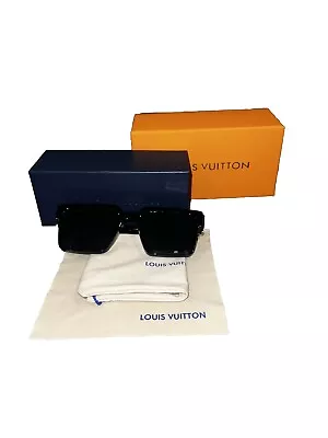 Louis Vuittons Acetate Black 1.1 Millionaires Sunglasses SAME DAY SHIPPING • $400