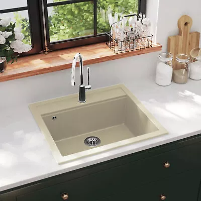 Granite Kitchen Sink  Basin Beige S8H8 • £285.99