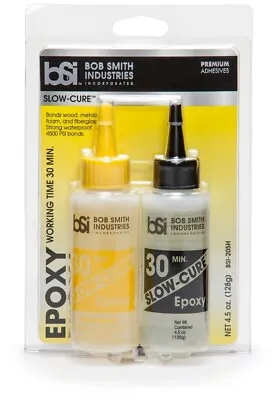 Bob Smith Industries BSI-205 Clear Slow-Cure Epoxy (4.5 Oz. Combined) • $14.90