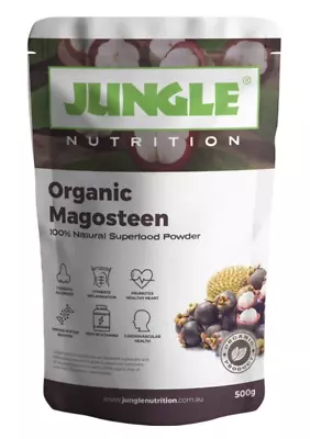 100% ORGANIC MANGOSTEEN POWDER HIGH FIBRE ORAC HEALTH SUPERFOOD 500g • $92.99