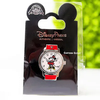 Disney Minnie Mouse Stop Watch Clock Trading Pin New In Package Authentic • $8.99