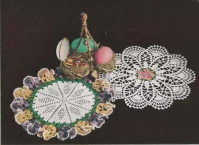 Doilies Crochet Patterns Vintage 1950s Star Book 145 American Thread Co J33 • $17.99