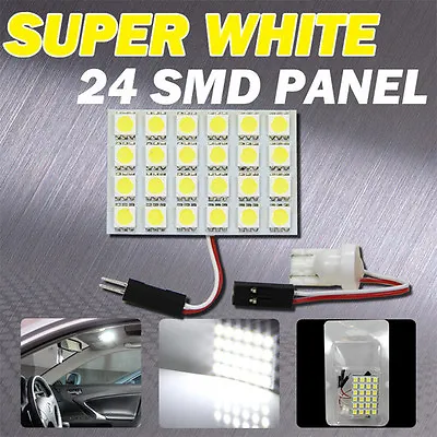 590LM 10X T10/921/194 & 1141/1156 RV Trailer Interior 12V LED Light Panel 24 SMD • $13.16