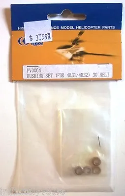 THUNDER TIGER RAPTOR Bushing Set (for 4831/4832) (4) R30 PV0064 Heli RC Part NEW • $3.49