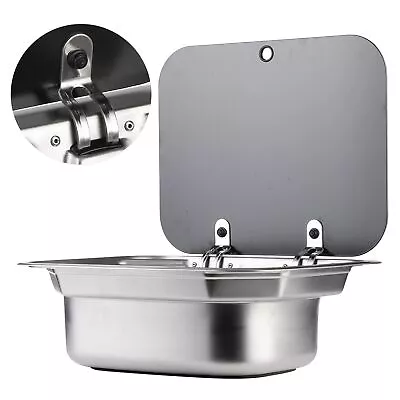 Caravan Sink Low Noise Stainless Steel Kitchen Sink Sealing Plugs For Yachts • $494.79