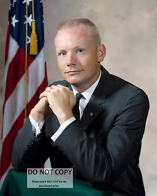 Neil Armstrong Nasa Astronaut Official Portrait 1964 - 8x10 Photo (mw751) • $8.87