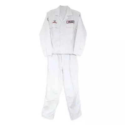 New Retro JDM Honda Primo Excellent Mechanic Jacket And Pants Set White • $131.95